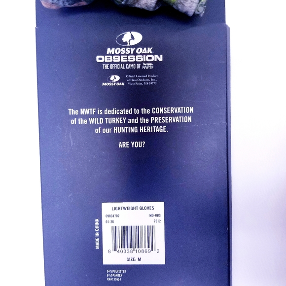 Mossy Oak Men's Camo Gloves - Picture 6 of 6